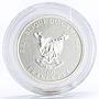 Cameroon 500 francs Zodiac Signs series Pisces hologram silver coin 2010