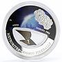 Fiji 10 dollars Meteorites series Canadian Abee colored proof silver coin 2012