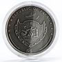 Palau 5 dollars Treasures of the World series Sapphire silver coin 2010