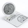Palau 5 dollars Treasures of the World series Sapphire silver coin 2010