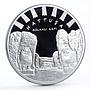 Turkey 20 lira Culture Hattusa Lion Gate Heritage proof silver coin 2015