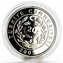 Turkey 20 lira Animal series Anatolian Mouflon proof silver coin 2005