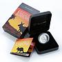 Australia 1 dollar Australian Kangaroo wild nature silver proof coin 2011