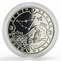 Gabon 1000 francs Zodiac Capricorn proof silver coin 2014