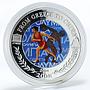 Niue 50 cents From Greece to China discus copper-nickel silverplated coin 2008