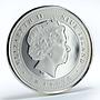 Niue 50 cents From Greece to China jamping copper-nickel silverplated coin 2008