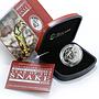 Australia 50 cents Year of the Snake Lunar Calendar Series II silver proof 2013