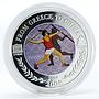 Niue 50 cents From Greece to China javelin throw copper silverplated coin 2008