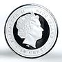 Niue 50 cents From Greece to China javelin throw copper silverplated coin 2008
