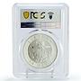 Lithuania 50 litu Anniversary of Emilija Pliateryte PR70 PCGS silver coin 2006