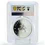 Lithuania 50 litu Dionizas Poskas Baubliai Museum PR70 PCGS silver coin 2012