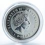 Australia 1 dollar Year of The Goat Lunar Series I 1 oz Silver Coin 2003