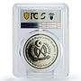 Sahrawi 1000 pesetas 1st Engine The Rocket Stephenson PR69 PCGS CuNi coin 1997