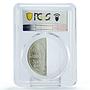 Hungary 2000 forint Sarospatak Art Angel in Wreath MS69 PCGS silver coin 2000