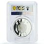 Malta 5 liri Atlanta Olympic Games Water Polo Sports PR69 PCGS silver coin 1996