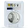 Niue 1 dollar Zodiac Signs series Sagittarius PR70 PCGS colored silver coin 2014