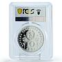 Bulgaria 10 leva International Year of the Child PR69 PCGS silver coin 1979