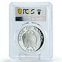 Nauru 10 dollars John Fearn Ship Clipper Seafaring PR69 PCGS silver coin 1994