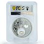 Niue 2 dollars Wedding Happiness Love PR70 PCGS gilded silver coin 2012