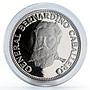 Paraguay 150 guaranies Bernardino Caballero silver coin 1973