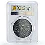 Belarus 20 rubles Zodiac Signs series Cancer MS70 PCGS silver coin 2015