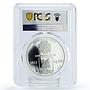Congo 1000 francs Kazan Cathedral of Annunciation PR67 PCGS silver coin 2013