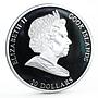 Cook Islands 20 dollars Da Vinci Art Mona Lisa silver coin 2009