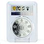Spain 10 euro Olympic Sailing Vela Boat Ship PR70 PCGS proof silver coin 2007