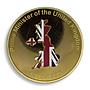 The Iron Lady, Margaret Thatcher, Prime Minister of Great Britain, Gold Plated