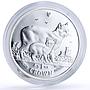 Isle of Man 1 crown Home Pets Manx Cat Animals proof silver coin 2012