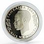 Tanzania 100 shilingi United Decade for Women proof silver coin 1984