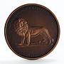 Congo 10 francs Terracotta Army sculptures copper coin 2007