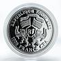 Togo 1000 francs Year of the Cat animals silver coin 2011