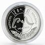Mongolia 10000 togrog 95th Anniversary of Mongolbank proof silver coin 2019