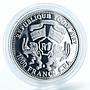 Togo 1000 francs Year of the Cat proof silver coin 2011