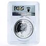 Niue 2 dollars Christmas Colly Birds PR70 PCGS proof silver coin 2009