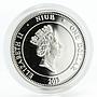 Niue 1 dollar Murmansk Region proof silver coin 2013