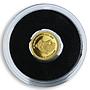 Laos 500 kip 50 Years Gold Panda proof gold coin 2012