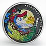 Niue 1 dollar Chang E Flies to the Moon Mid-Autumn Legends silver colored 2007