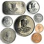 Tonga, set of 8 coins World Food Day Farming Agriculture FAO 1981 - 2011.