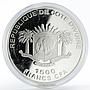 Ivory Coast 1500 francs Hanging Gardens of Babylon proof silver coin 2010