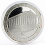 Ivory Coast 1500 francs Temple of Artemis proof silver coin 2010
