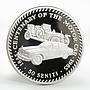 Tonga 50 seniti Rolls Royce cars proof copper-nickel coin 1985