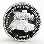 Tonga 50 seniti Cowley and Morris cars proof copper-nickel coin 1985