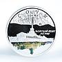 Niue 1 dollar Sochi Sea Port Russia silver proof coin 2008