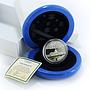 Niue 1 dollar Sochi Sea Port Russia silver proof coin 2008