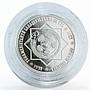 Turkmenistan 20 manat 20th Anniversary Independence Oguz Khan proof silver 2011