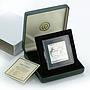 Niue 1 dollar Series Oddities of Nature Pronghorn silver rectangular coin 2010