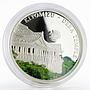 Palau 5 dollars World of Wonders Kiyomizu Temple colored proof silver coin 2010