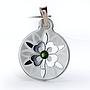 Cameroon 100 francs Four-leaf Clover swarovski green proof silver coin 2019